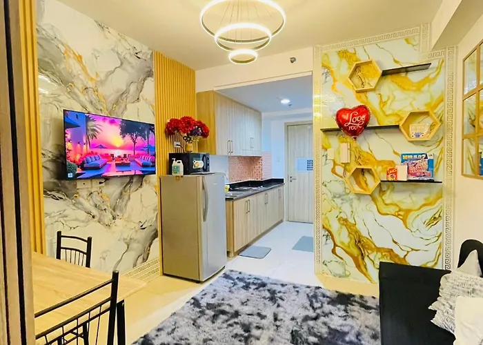 Aparthotel 1 Bedroom Unit With Balcony 15th Floor - Pool View 7mins Walk To Moa Manila