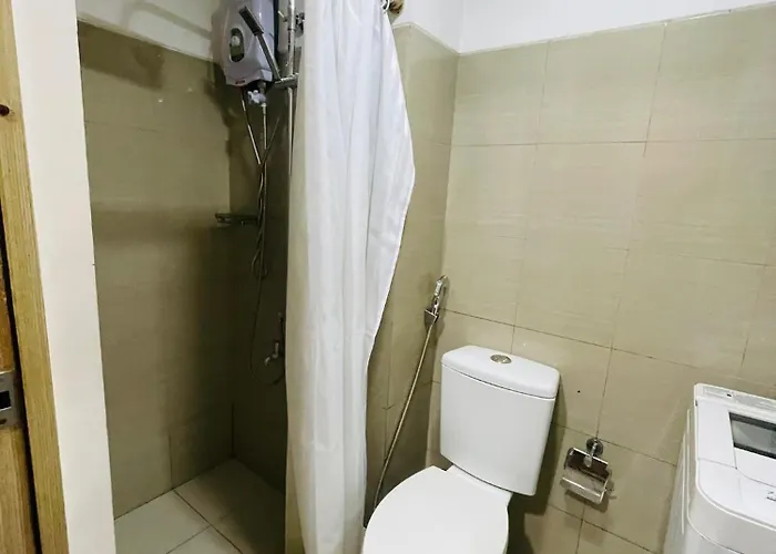 1 Bedroom Unit With Balcony 15th Floor - Pool View 7mins Walk To Moa Aparthotel
